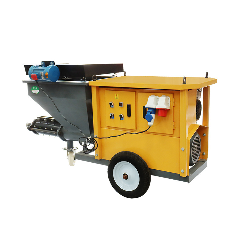 Plastering Station Diesel Mortar Spraying Machine Hopper Gun/air Hopper Gun Concrete Spray Machines