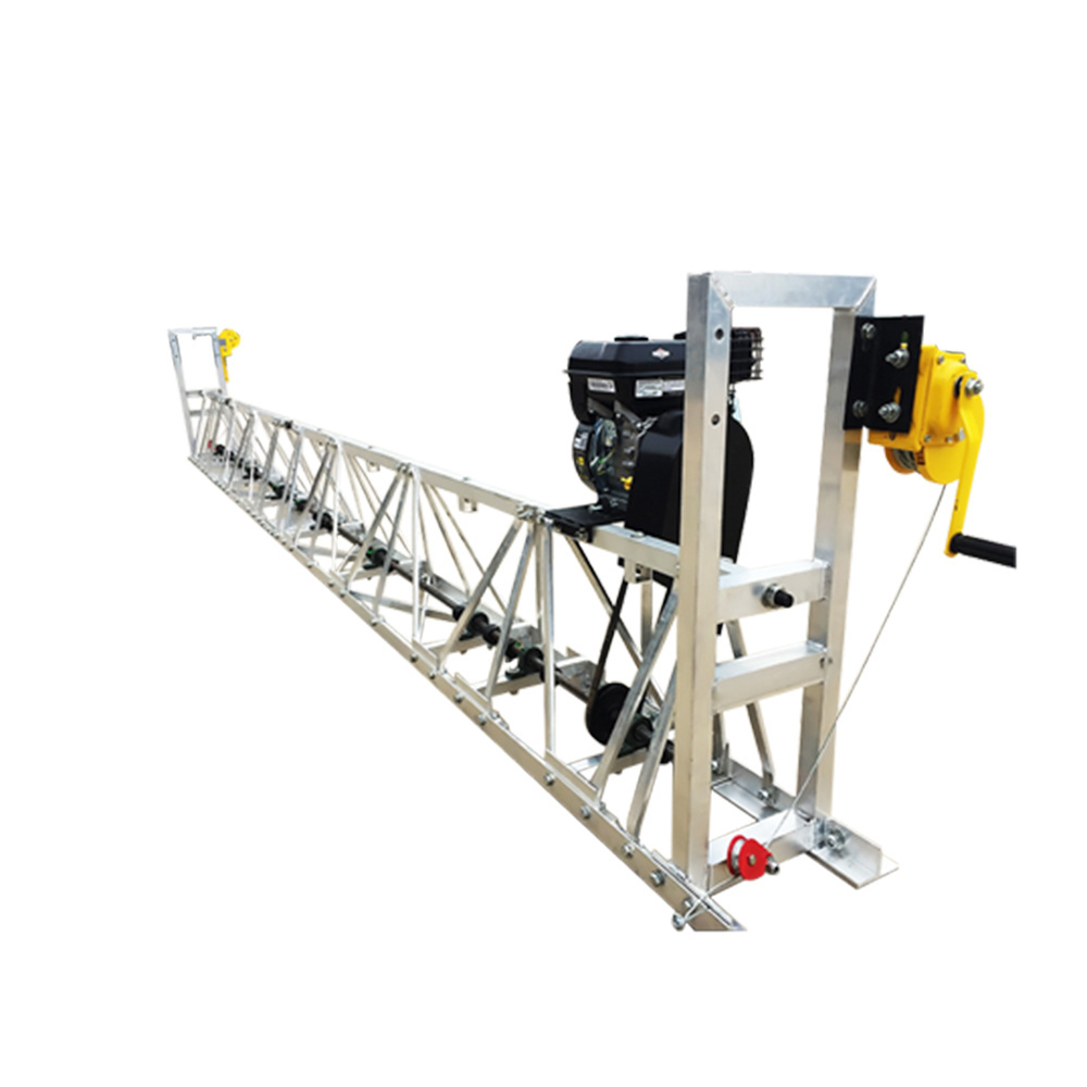 4-18m Gasoline Power Pavement Leveler Screed Tools Concrete Floor Leveling Machine Concrete Vibrating Truss Screed