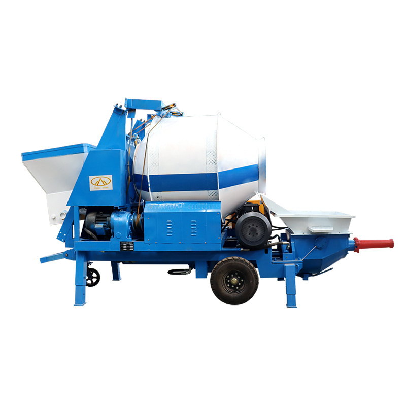 Concrete Squeeze Pump Hose Mini Concrete Pump Mixer With Diesel Concrete Pump For Sale