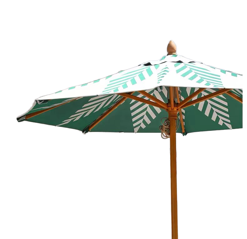 furniture parasol customized big size huge outdoor umbrella bear coffee drink bar parasol telescopic patio umbrella