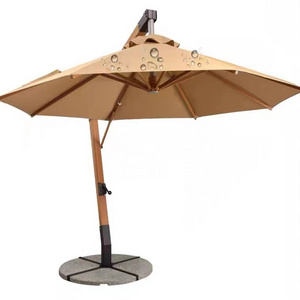 Waterproof and UV resistant aluminum cantilever garden,patio umbrellas Outdoor beach umbrellas