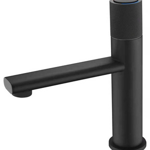 Special design lavatory black faucet ceramic  basin faucet