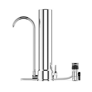 High efficient faucet filter mount reduces lead & chlorine for home water filtration system