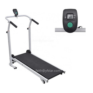 Home Fitness Folding Manual Walking Machine Mini Treadmill For Home Running Exercise