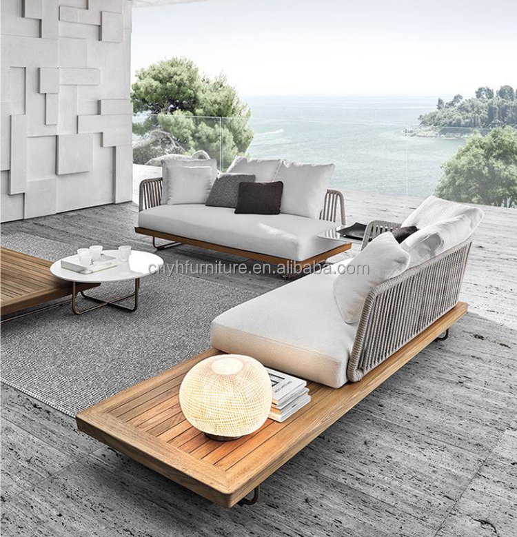 muebles de terraza exterior terraza muebles comedor two piece garten lounge set wooden outdoor sofa set