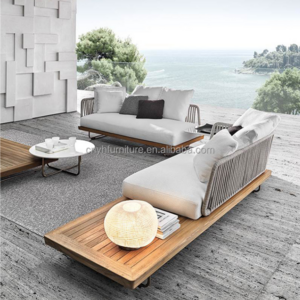 muebles de terraza exterior terraza muebles comedor two piece garten lounge set wooden outdoor sofa set