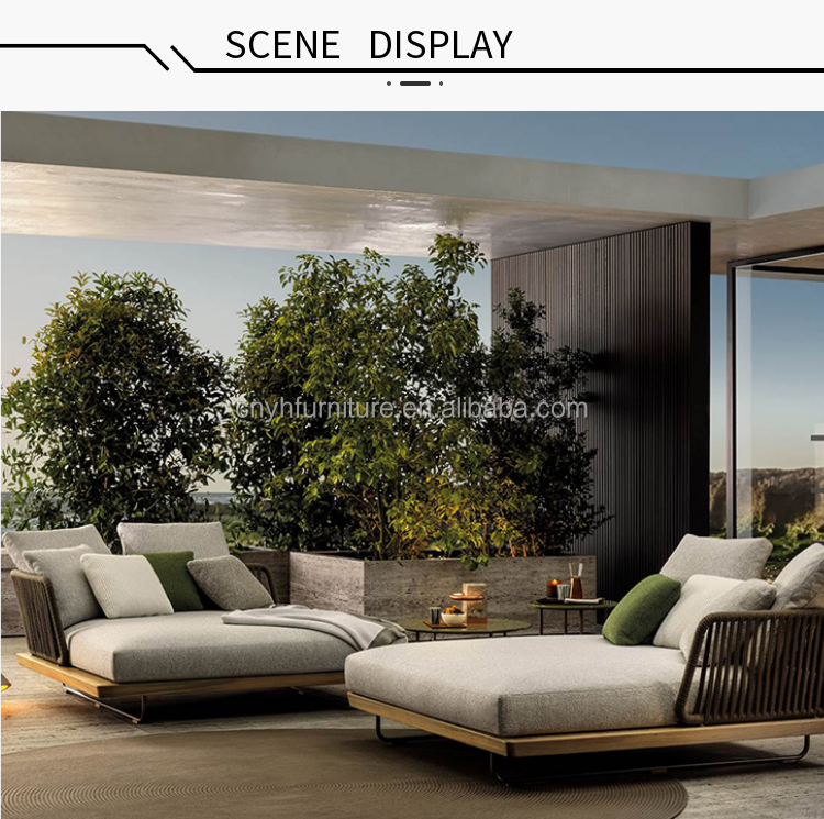 muebles de terraza exterior terraza muebles comedor two piece garten lounge set wooden outdoor sofa set