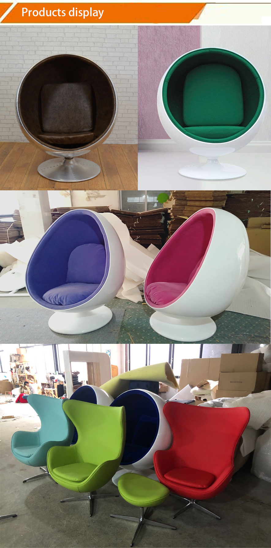 colorful red stability foam retro classic balance ball rolling speaker sitting ball chair for seating