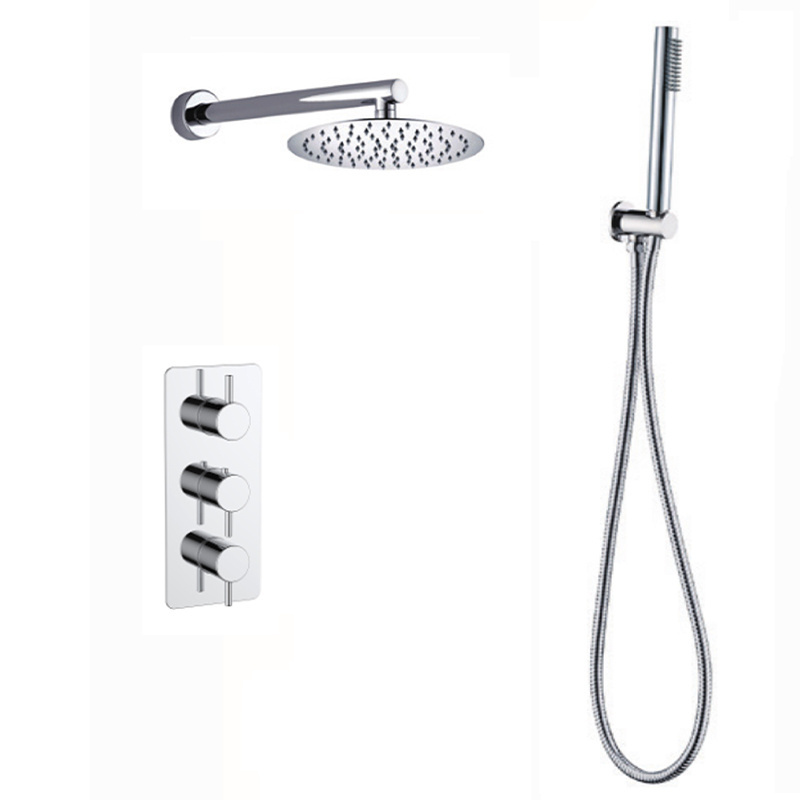 Bathroom Thermostatic Shower Mixer Valve With Diverter 2/3/4/5/6 Way Function