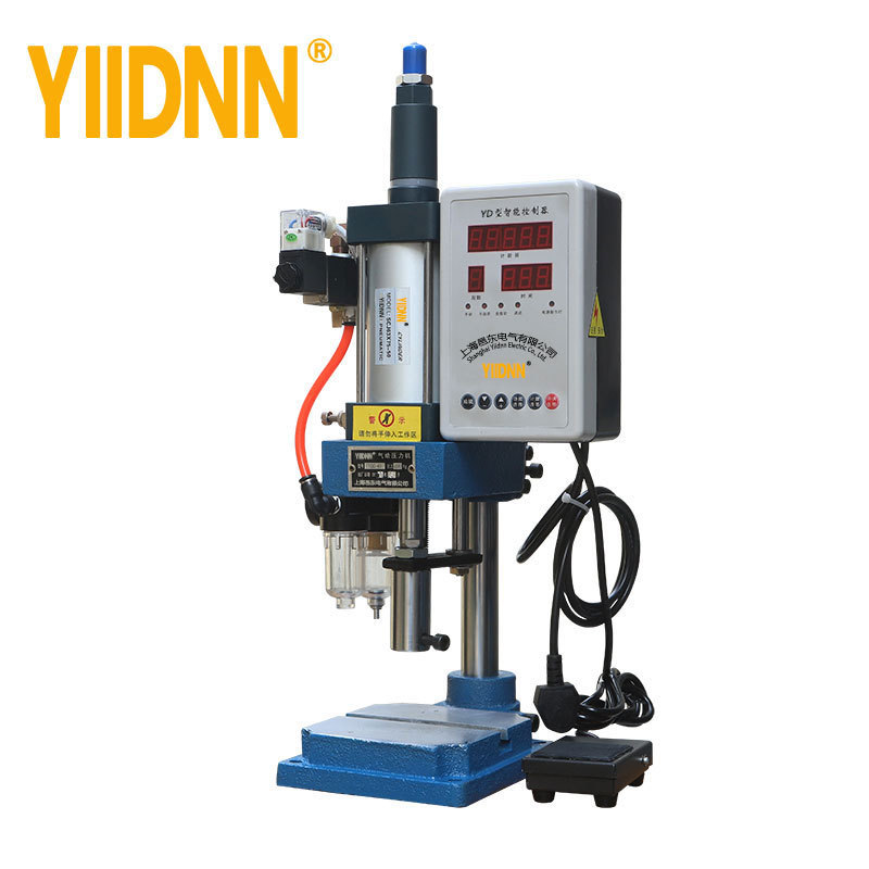 200KG single-column desktop pneumatic press small pneumatic punch press punch pedal press YD-63