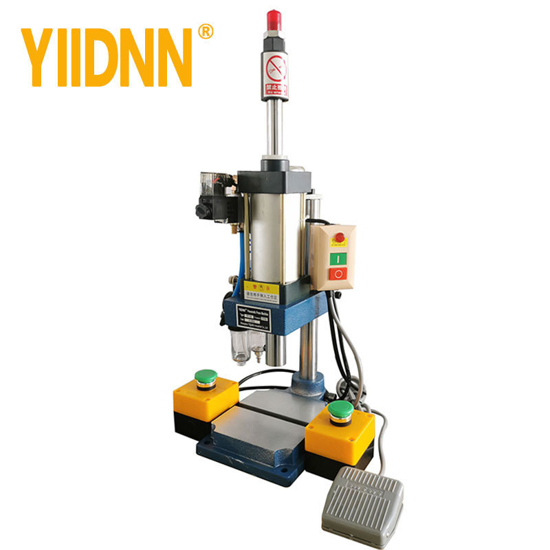 YIIDNN 200KG Pneumatic Riveting Machine Punch YD63 Type Mini Power Table  Press Hole Punching Machines