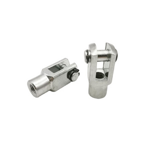 Clip Y Joint M5 M6 M8 M10 M12 M16 Female SC MA Pneumatic Cylinder Mounting Knuckle Rod Piston Clevis With Clamp Type Y-M10/M12