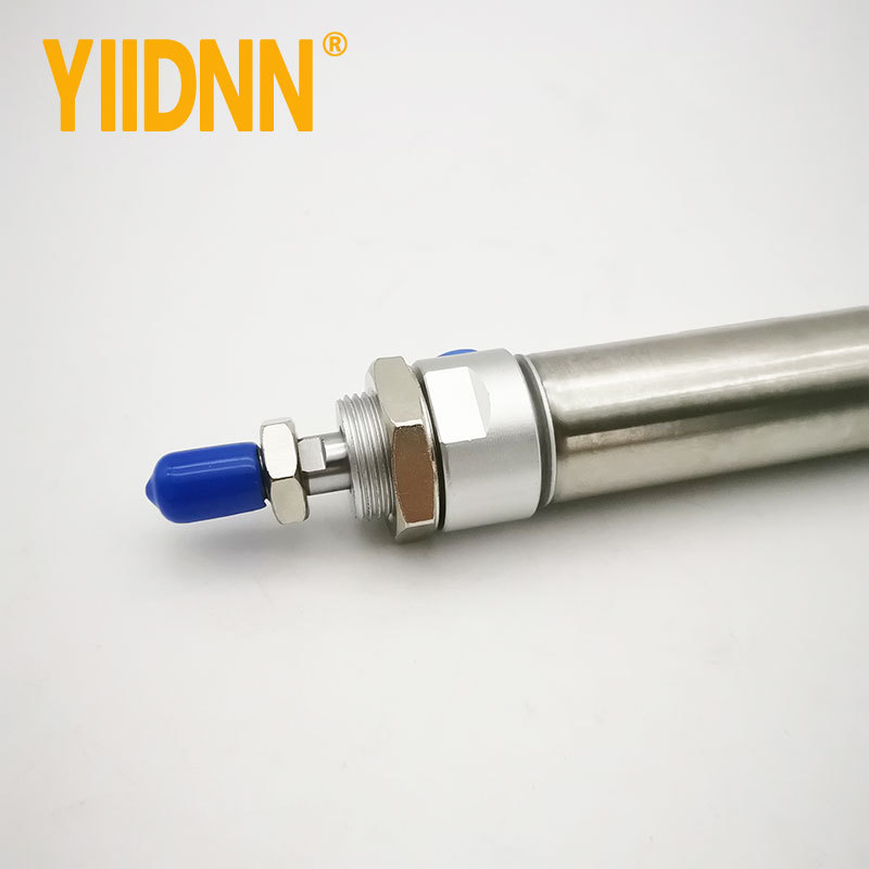 Stainless Steel Double Action MA type 16mm Bore 25/50/75/100/125/150/175/200/250/300 mm stroke pneumatic cylinder