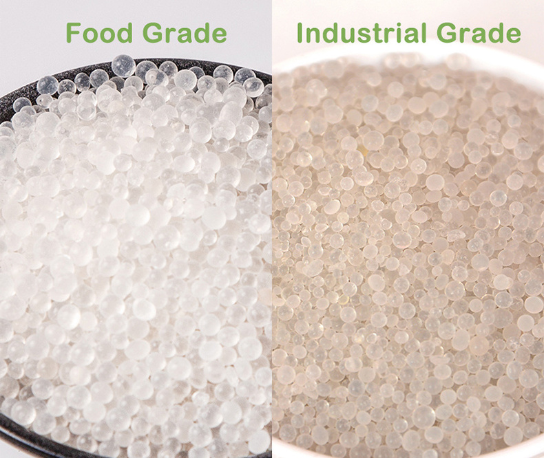 Mineral drying moisture-proof deodorizing bulk white transparent silica gel desiccant