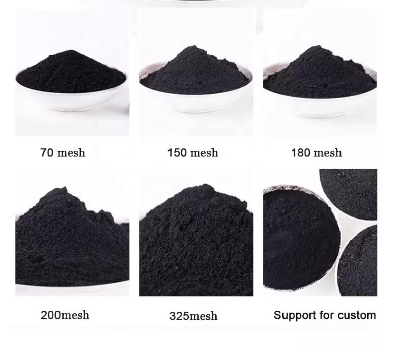 China Factory Price  and Food Grade Activated Carbon Coconut Shell Charcoal Powder