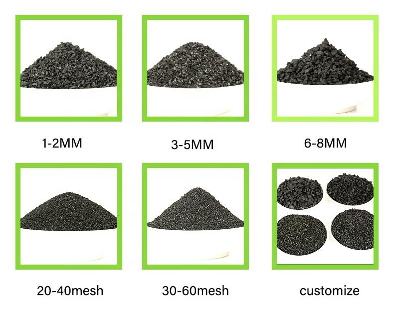 Mesh Price 8-16 Gas adsorption granular activated carbon coconut shell granular activated carbon