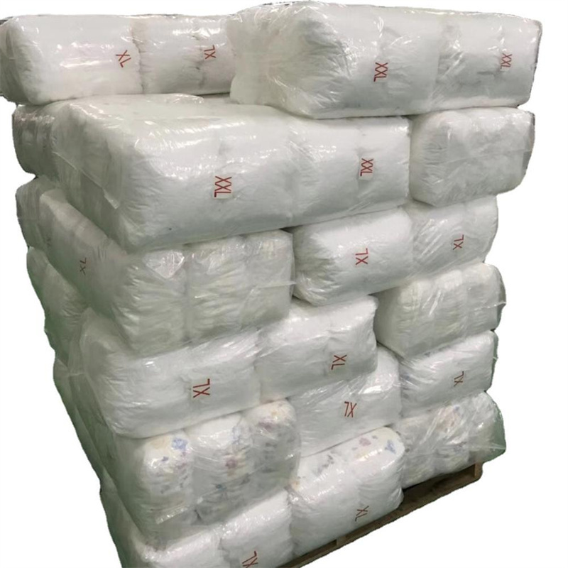 Rejected grade B baby diaper in bulk/bales/pallets