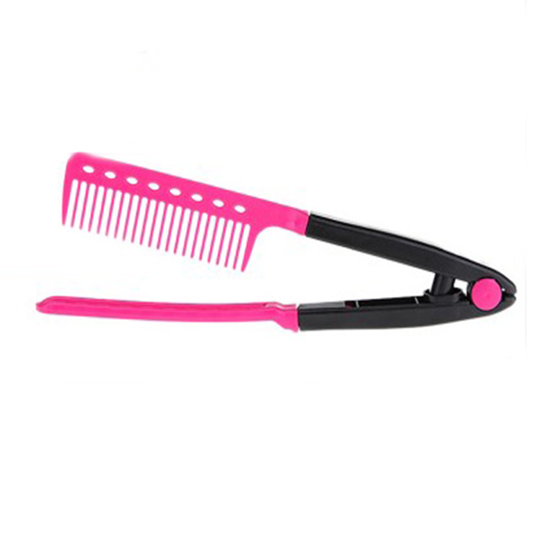 Hot Wholesale Hair barber Comb Salon Hairdressing Type folding brush and comb double Haircut Styling Tool