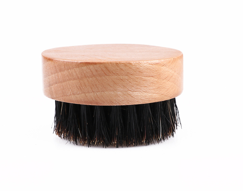 Wholesale Private label Men Beard Wooden Hair 360 Wave Brush