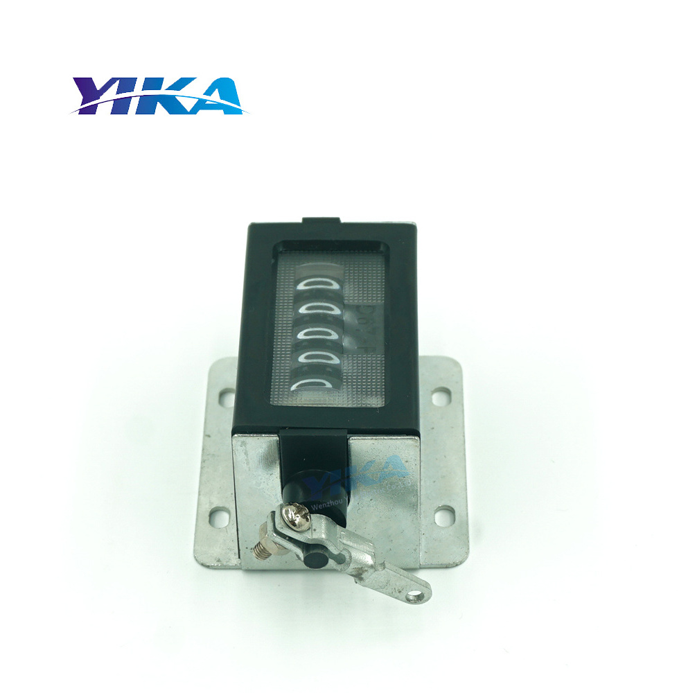 YIKA D67F Mechanical 5 Digital stroke counter Resettable Pull Counter