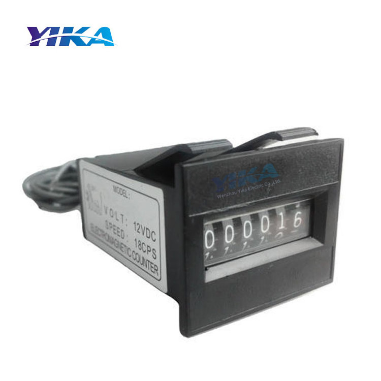 YIKA LY-06 electromagnetic digital counter counters/electrical mechanical 6 digits counters