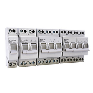 YIKA SF Dual Power Manual Transfer Switch 1P 2P 3P 4P  16A 20A 25A 32A 40A 63A Modular Manual Changeover Switch