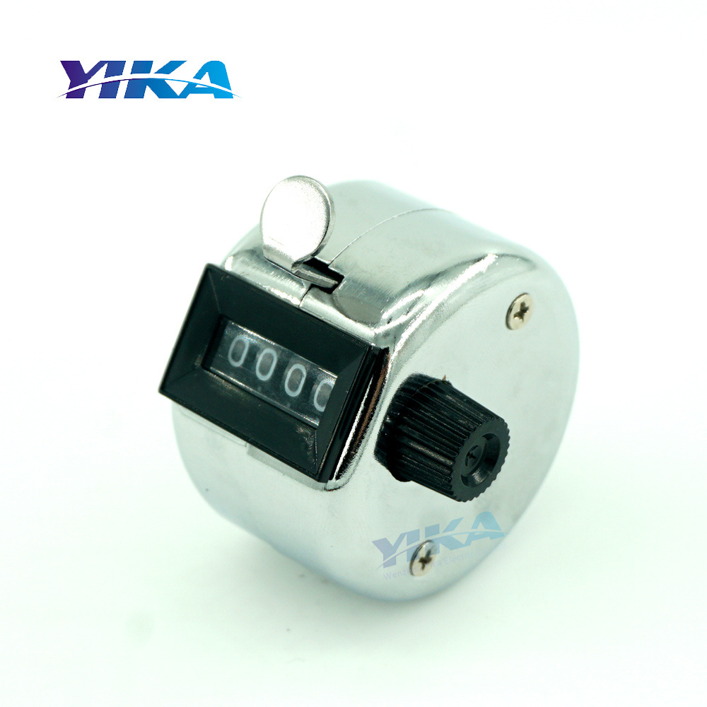 YIKA Tally 4 Digit Counters Hand Clicker Manual Handy Mechanical Counter