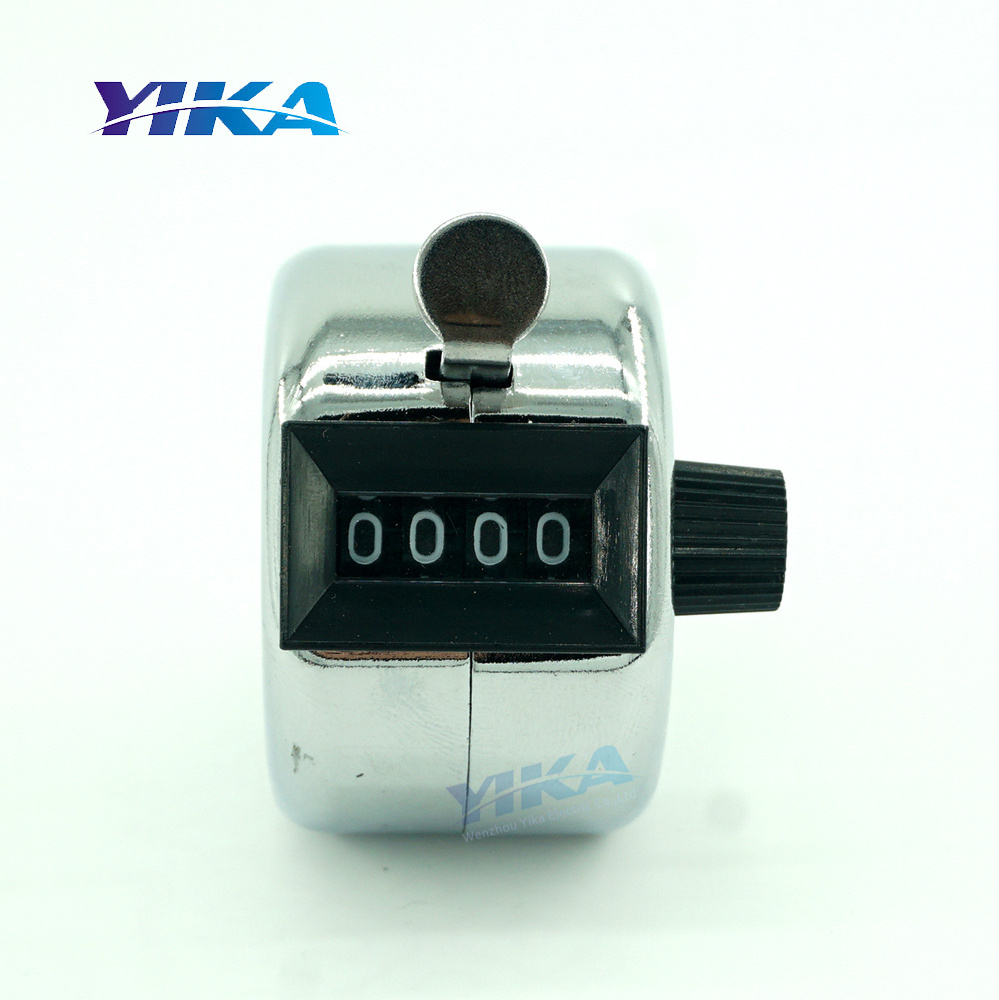 YIKA Metal Counter Mechanical Hand Tally Palm Counter