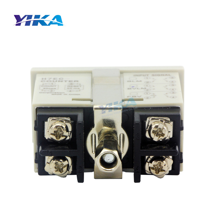 YIKA H7EC 0-999999 Counting Range No-Voltage Required LCD Display Digital Electronic Counter