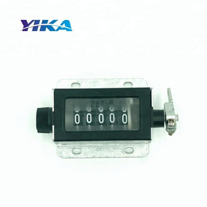 YIKA D67F Mechanical 5 Digital stroke counter Resettable Pull Counter