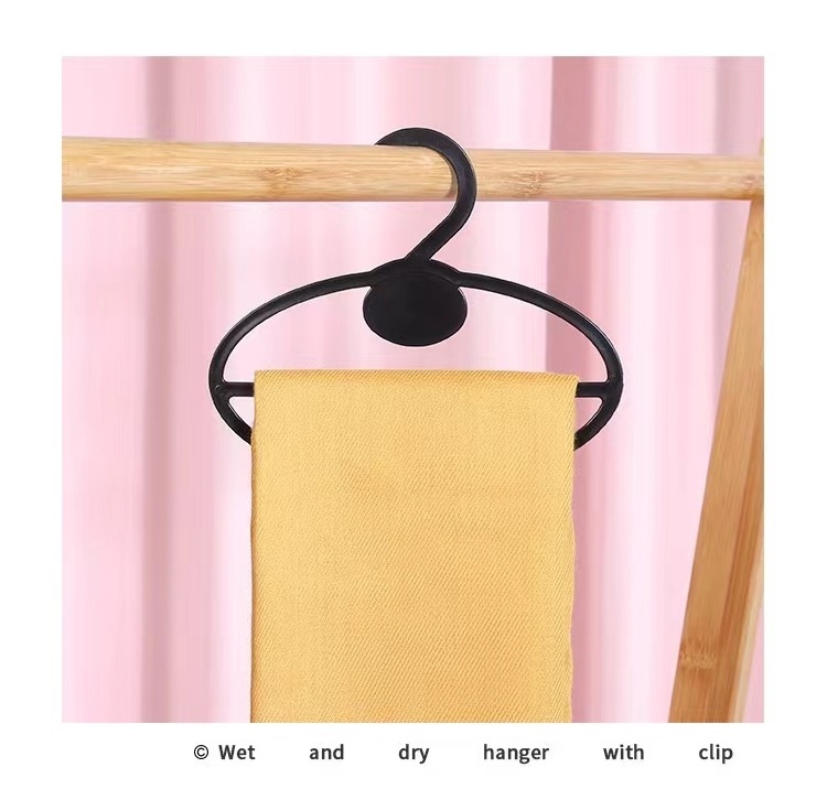 Plastic Oval Scarf Display Ring Hijab Hanger  Tie Belt Holder Display nonslip Scarf Rack Ring Hanger