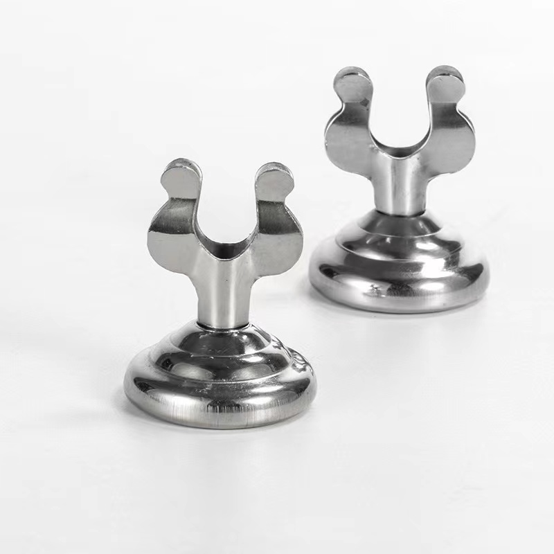 Stainless Steel Metal U Shape Restaurant Bakery Table Number Holder Hotel Table Menu holder