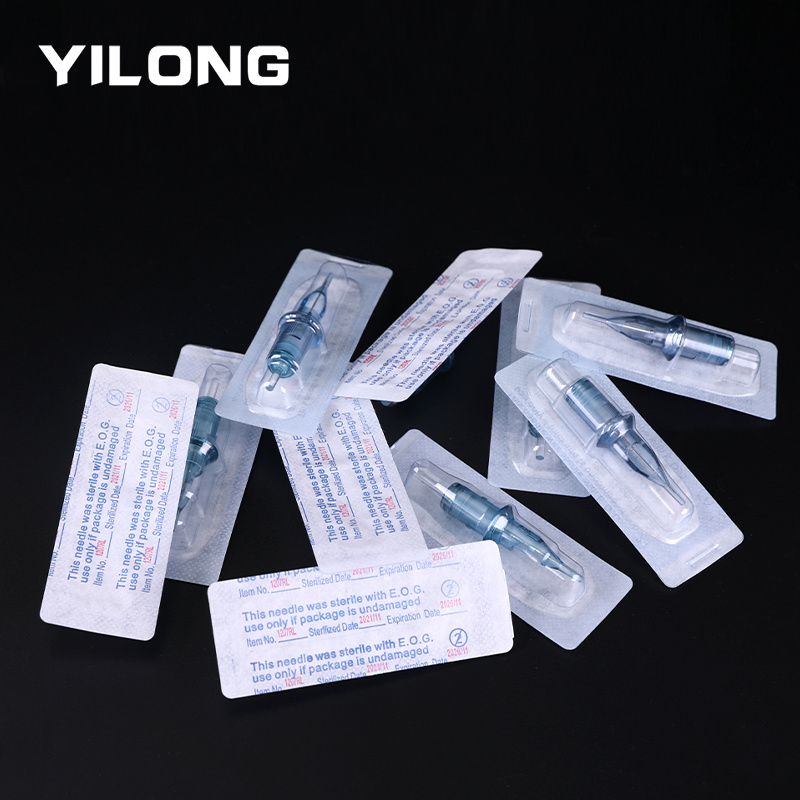 Yilong Professional Sterilized 1RL 3RL 5RL 7RL Tattoo Cartridge RL M1 RM RS 0.35mm Premium Universal Tattoo Needles