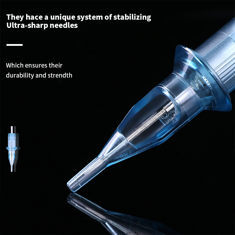 Yilong Professional Sterilized 1RL 3RL 5RL 7RL Tattoo Cartridge RL M1 RM RS 0.35mm Premium Universal Tattoo Needles