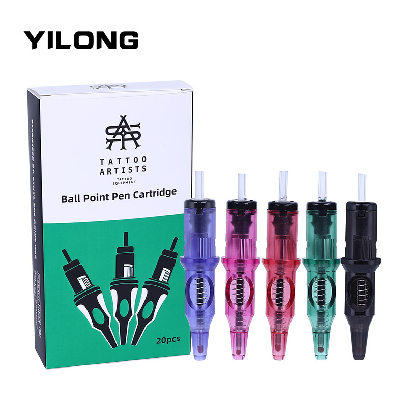 High Quality Ball Point Tattoo Cartridge  Tattoo Tool For Beginner Practice Ink Drawing Cartridges