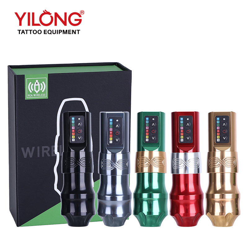 OEM Acceptable Professional Strong Power Tattoo Pen Wireless Rotary Professional Tattoo Machine Pen