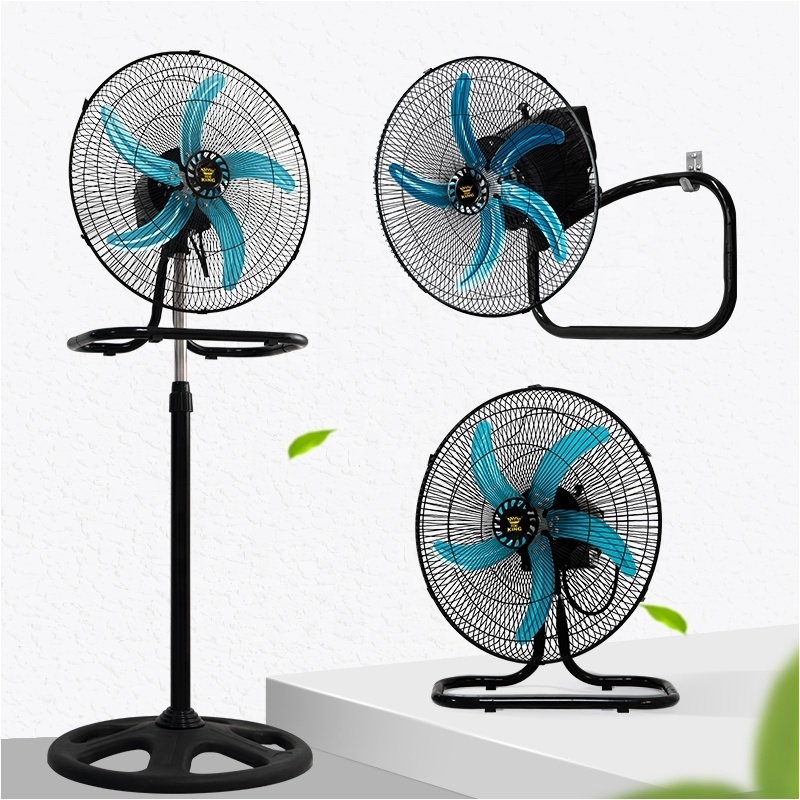 Ventilador Standing Fan 18 Inch Industrial 3 in 1 Fan Metal Blade Standing Oscillating Pedestal Stand Fan Manufacturer