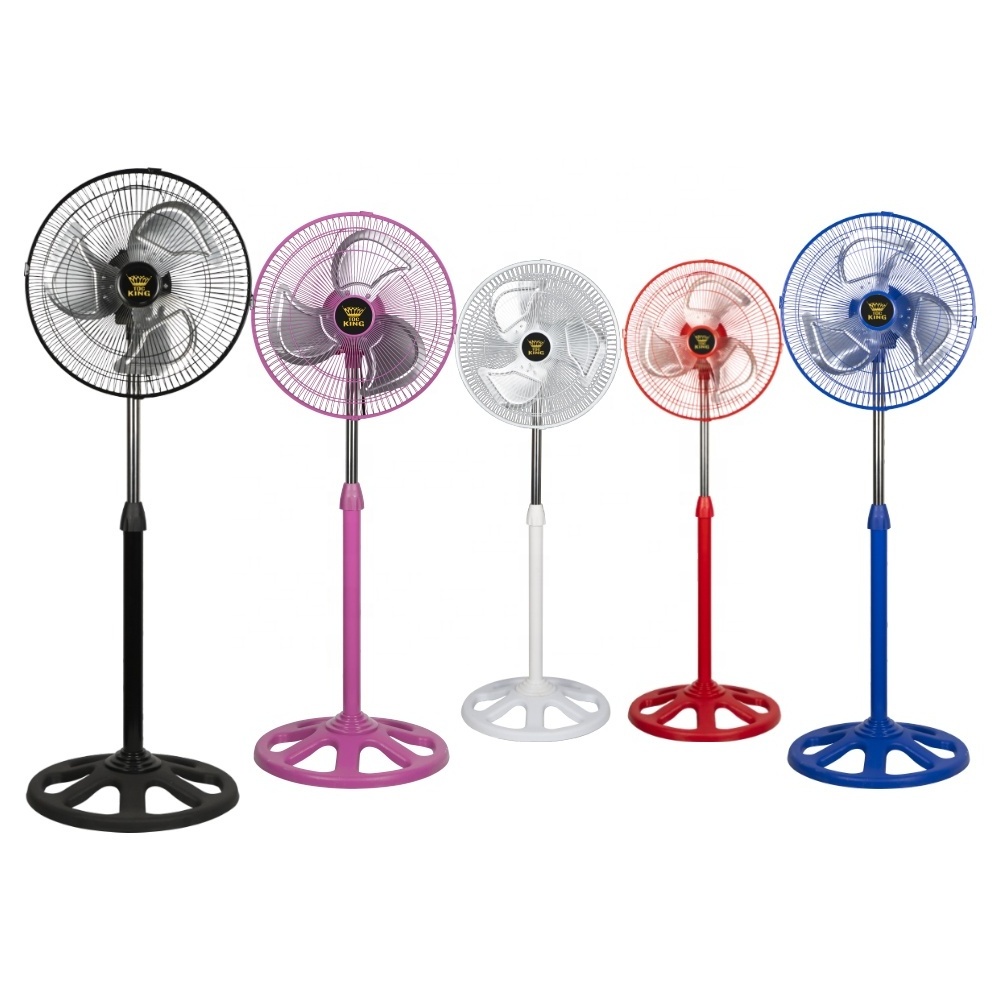 Ventilador Standing Fan 18 Inch Industrial 3 in 1 Fan Metal Blade Standing Oscillating Pedestal Stand Fan Manufacturer