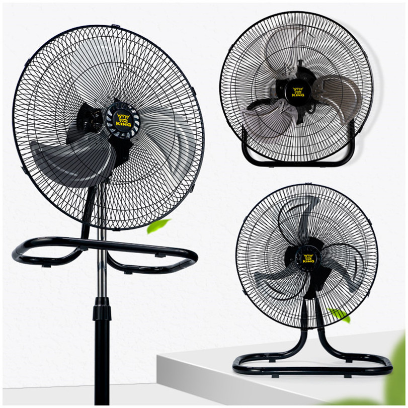 Best Selling Quality Floor Fan Plastic Blade 110V 60W AC Aluminum Copper Motor Taiwan Stand Fan