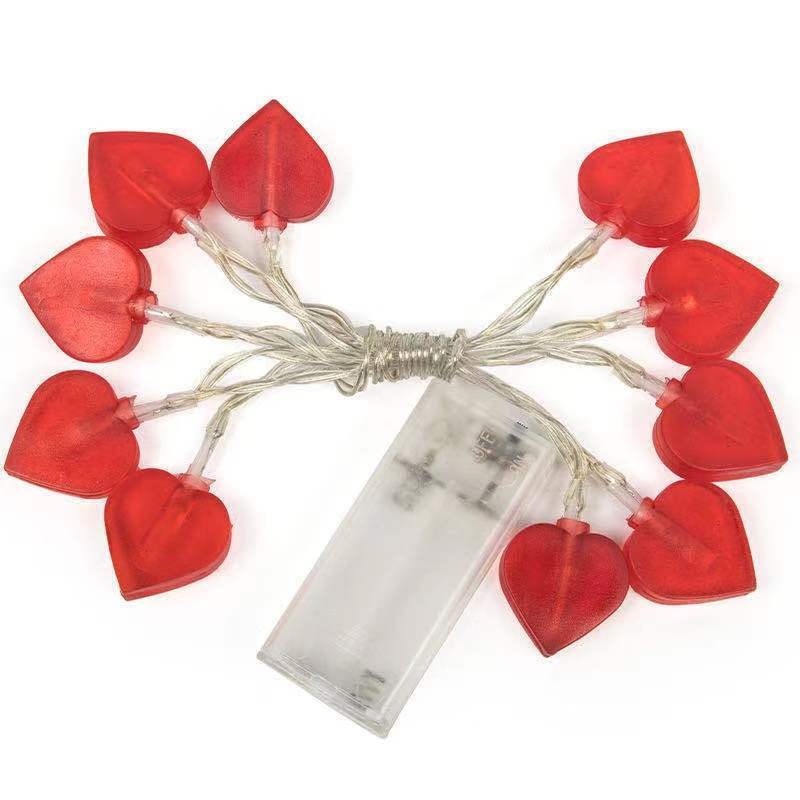 Valentine Lights Heart Shaped String Lights for Mother's and Father's Day, Wedding,Birthday and Holidays