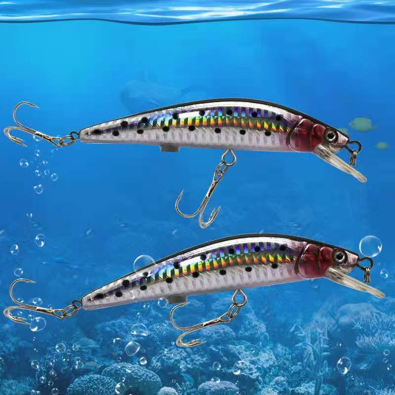 Peche electric fishing lure vibration usb charging 12cm minnow fishing bait pesca isca