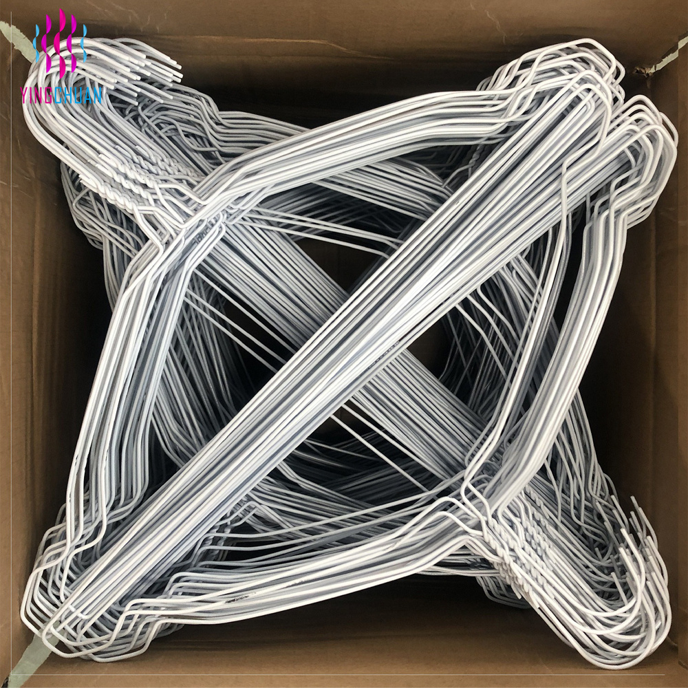 Disposable Laundry Wire Clothes Hangers Portable Bulk Wire Coat Hangers for Clothing Store