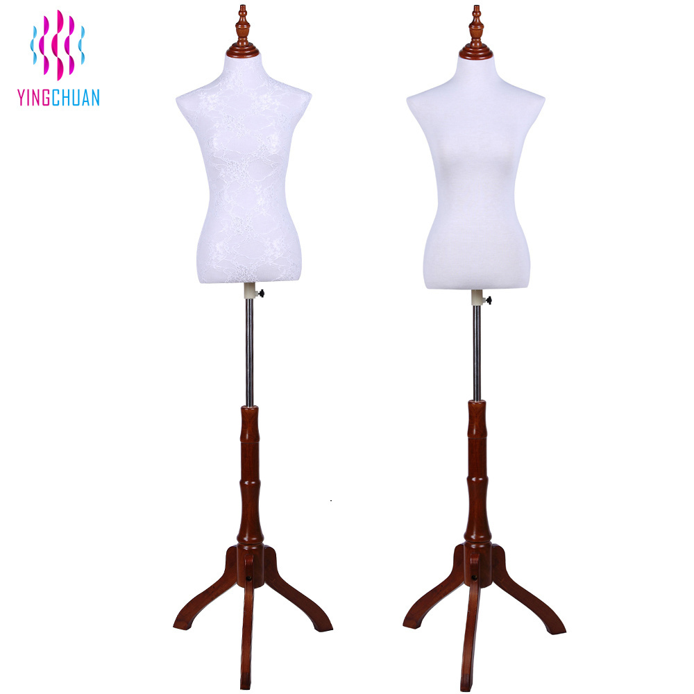 It can also be active Can rise or fall fashion mannequin wooden stand base torso mannequin