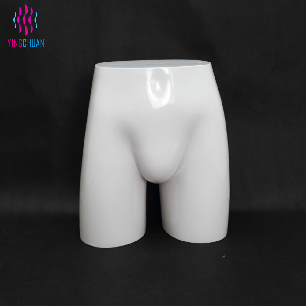 Half-length body men size hip mannequin underpants display mannequin for underwear shop