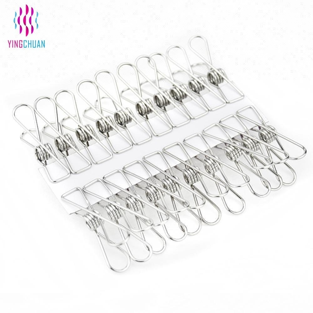 Stainless steel cloth peg clips 6cm 304