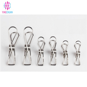 Stainless steel cloth peg clips 6cm 304