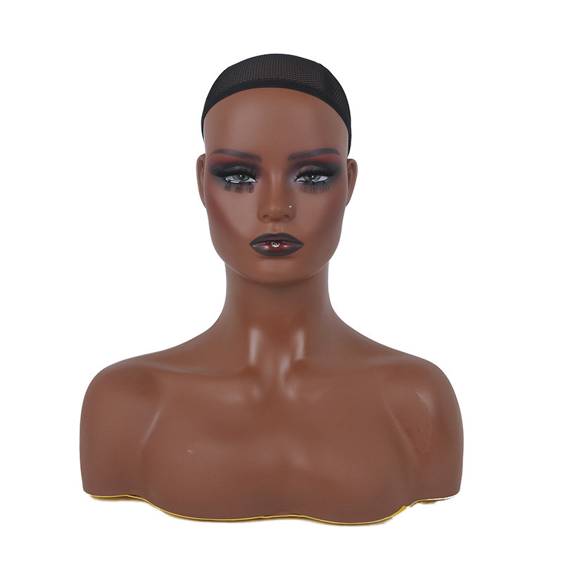 Wig Display Mannequin Head with Shoulder for Sale