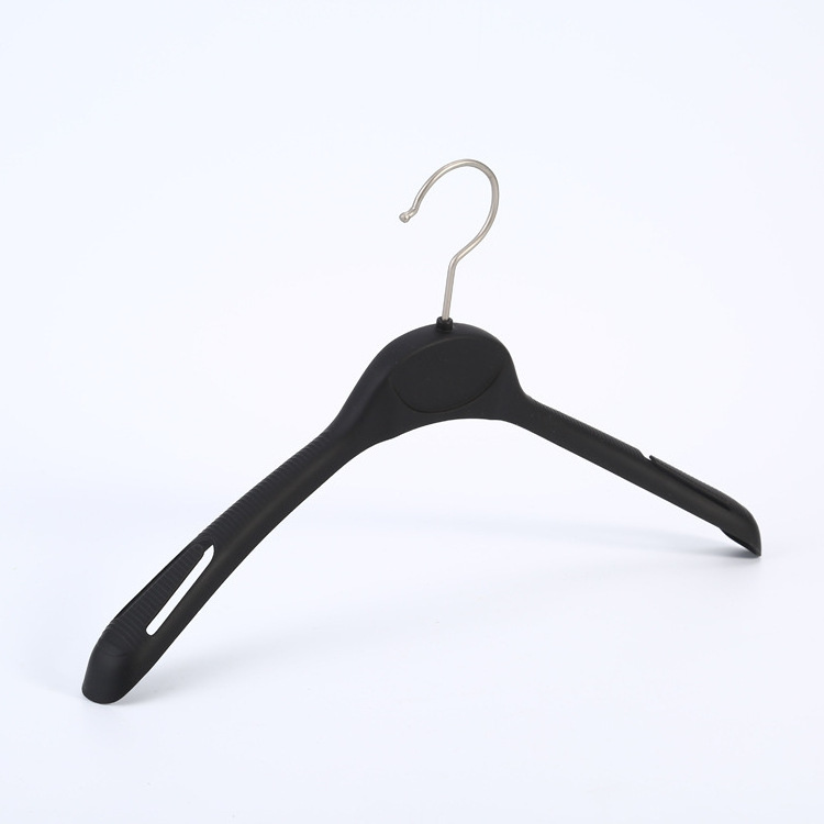 Wholesale Hanger Customized LOGO Suit Coat Hanger Plastic Hangers for Clothing Store