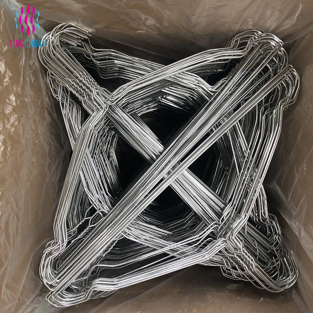 Disposable Laundry Wire Clothes Hangers Portable Bulk Wire Coat Hangers for Clothing Store