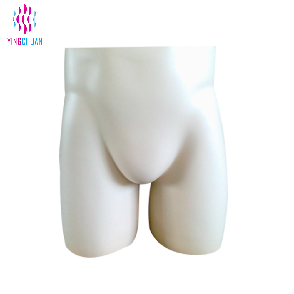 Half-length body men size hip mannequin underpants display mannequin for underwear shop